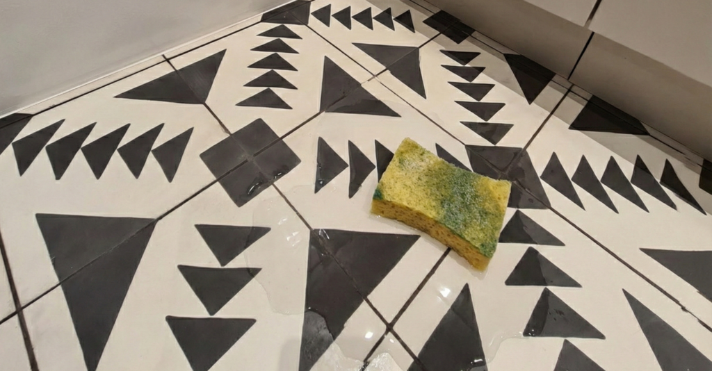 nettoyer carreaux de ciments